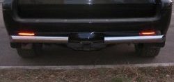 15 549 р. Защита заднего бампера (Ø70 мм, нержавейка) Russtal Lexus GX 470 J120 дорестайлинг (2002-2007)  с доставкой в г. Калуга. Увеличить фотографию 2