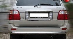 18 999 р. Защита заднего бампера (Ø63 мм, нержавейка) Russtal  Lexus LX  470 (1998-2007)  с доставкой в г. Калуга. Увеличить фотографию 1