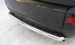 13 199 р. Защита заднего бампера (Ø76 мм, нержавейка) Russtal  Mitsubishi Outlander  XL (2005-2009)  с доставкой в г. Калуга. Увеличить фотографию 1