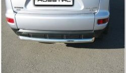 17 649 р. Защита заднего бампера (Ø76 мм, нержавейка) Russtal Mitsubishi Outlander XL (CW)  рестайлинг (2010-2013)  с доставкой в г. Калуга. Увеличить фотографию 4