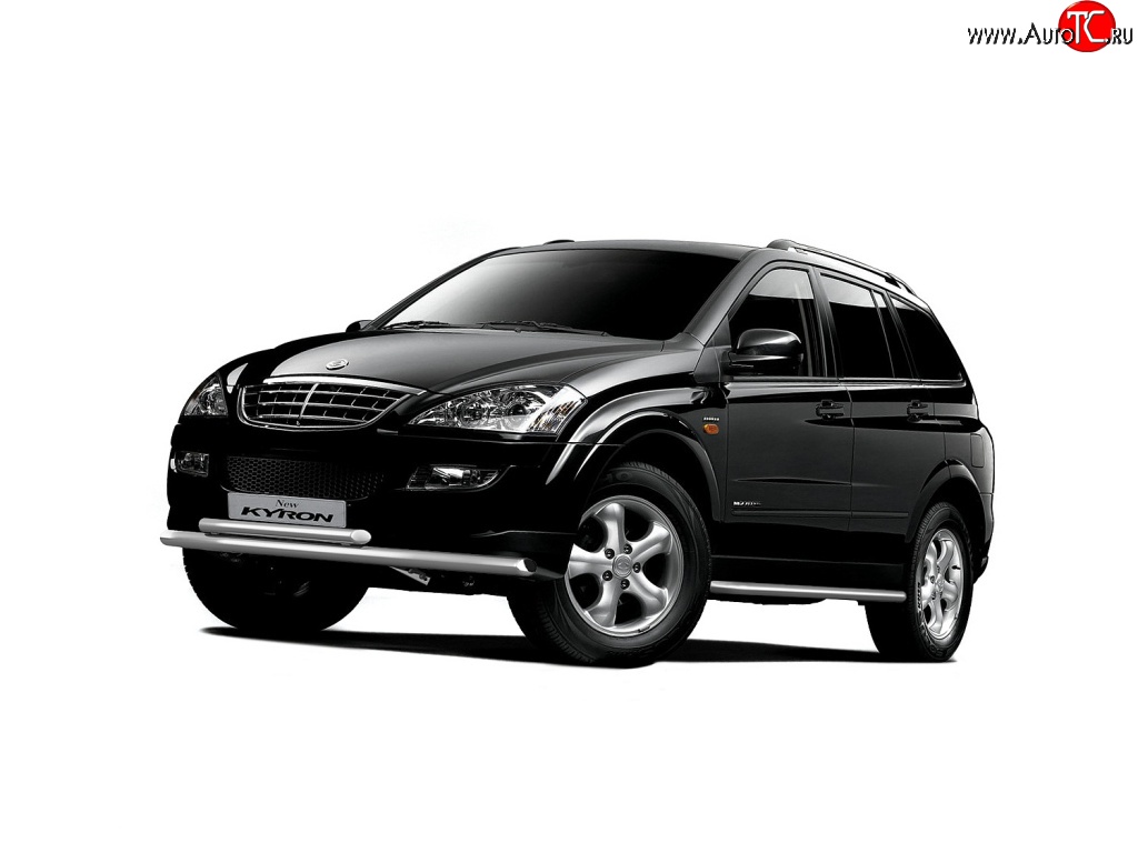 14 549 р. Широкая защита порогов Petroil Tuning SSANGYONG Kyron дорестайлинг (2005-2007)  с доставкой в г. Калуга