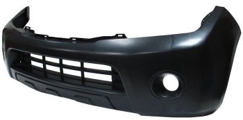 7 649 р. Передний бампер SAT  Nissan Pathfinder  R51 (2009-2014) (Неокрашенный)  с доставкой в г. Калуга. Увеличить фотографию 1