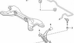 139 р. Полиуретановая втулка стойки стабилизатора передней подвески (конусная) Точка Опоры  Nissan AD  Y11 - Sunny ( N14,  B15)  с доставкой в г. Калуга. Увеличить фотографию 2