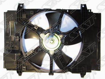 Диффузор радиатора в сборе SAT Nissan Tiida 1 хэтчбек C11 рестайлинг (2010-2014)
