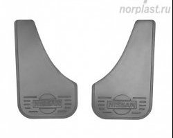 Брызговики плоские Norplast (перед/зад) Nissan Micra 3 рестайлинг (2007-2010)
