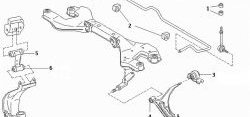 1 079 р. Полиуретановый сайлентблок нижнего рычага передней подвески (передний) Точка Опоры Nissan Almera седан N16 дорестайлинг (2000-2003)  с доставкой в г. Калуга. Увеличить фотографию 2