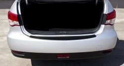 1 159 р. Накладка на задний бампер RA Nissan Almera седан G15 (2012-2019)  с доставкой в г. Калуга. Увеличить фотографию 2
