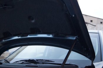 2 969 р. Упор капота MV-Tuning (одинарный)  Nissan Almera  седан (2012-2019)  с доставкой в г. Калуга. Увеличить фотографию 4