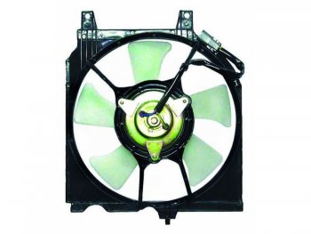 Вентилятор радиатора кондиционера в сборе (GA16DS/SR18DE/GA15DS/GA13DS) SAT Nissan Almera седан N15 (1995-2000)