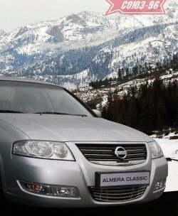 3 734 р. Декоративный элемент воздухозаборника Souz-96 (d10) Nissan Almera Classic седан B10 (2006-2013)  с доставкой в г. Калуга. Увеличить фотографию 1