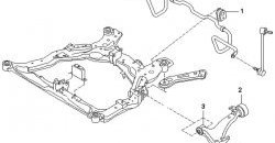 869 р. Полиуретановый сайлентблок нижнего рычага передней подвески (передний) Точка Опоры  Nissan Altima  седан - Teana  1 J31  с доставкой в г. Калуга. Увеличить фотографию 2