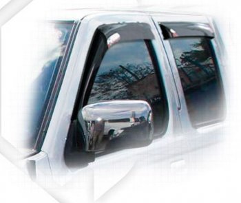 2 089 р. Дефлектора окон CA-Plastiс  Nissan Datsun (2003-2024) (Classic полупрозрачный)  с доставкой в г. Калуга. Увеличить фотографию 1