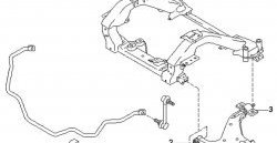 1 179 р. Полиуретановый сайлентблок нижнего рычага передней подвески (задний) Точка Опоры Nissan Elgrand 2 дорестайлинг (2002-2004)  с доставкой в г. Калуга. Увеличить фотографию 2