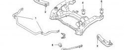 779 р. Полиуретановый сайлентблок продольной реактивной тяги передней подвески Точка Опоры  Nissan Gloria (1987-1991)  с доставкой в г. Калуга. Увеличить фотографию 2