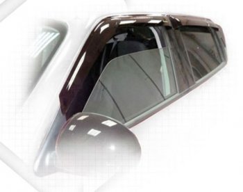 1 989 р. Дефлектора окон CA-Plastiс  Nissan Juke  1 YF15 (2010-2020) (Classic полупрозрачный)  с доставкой в г. Калуга. Увеличить фотографию 1