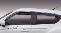 12 049 р. Комплект дефлекторов окон Impul  Nissan Juke  1 YF15 (2010-2014)  с доставкой в г. Калуга. Увеличить фотографию 6