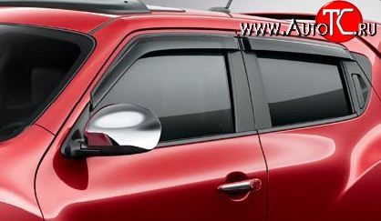2 199 р. Дефлекторы окон (ветровики) Novline 4 шт  Nissan Juke  1 YF15 (2010-2014)  с доставкой в г. Калуга