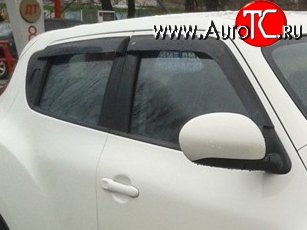 999 р. Комплект дефлекторов окон (ветровиков) 4 шт. Russtal  Nissan Juke  1 YF15 (2010-2014)  с доставкой в г. Калуга