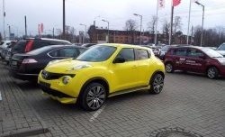 3 749 р. Комплект порогов Impul Nissan Juke 1 YF15 дорестайлинг (2010-2014) (Неокрашенные)  с доставкой в г. Калуга. Увеличить фотографию 2