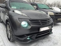 10 199 р. Решетка радиатора KENSTYLE Nissan Juke 1 YF15 дорестайлинг (2010-2014) (Неокрашенная)  с доставкой в г. Калуга. Увеличить фотографию 2