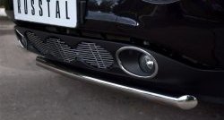 13 549 р. Одинарная защита переднего бампера Russtal диаметром 63 мм (4x4)  Nissan Juke  1 YF15 (2010-2014)  с доставкой в г. Калуга. Увеличить фотографию 3
