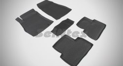 Износостойкие коврики в салон с высоким бортом SeiNtex Premium 4 шт. (резина) Nissan Juke 1 YF15 дорестайлинг (2010-2014)