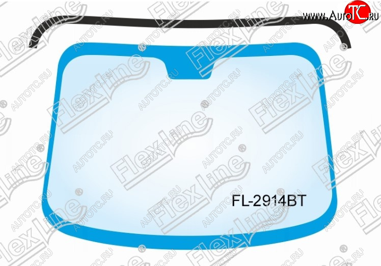 629 р. Молдинг лобового стекла FlexLine  Nissan Murano  2 Z51 (2008-2016)  с доставкой в г. Калуга