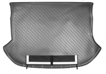 2 799 р. Коврик багажника Norplast Unidec  Nissan Murano  2 Z51 (2008-2016) (Черный, с погрузочным ковриком (фартуком))  с доставкой в г. Калуга. Увеличить фотографию 1