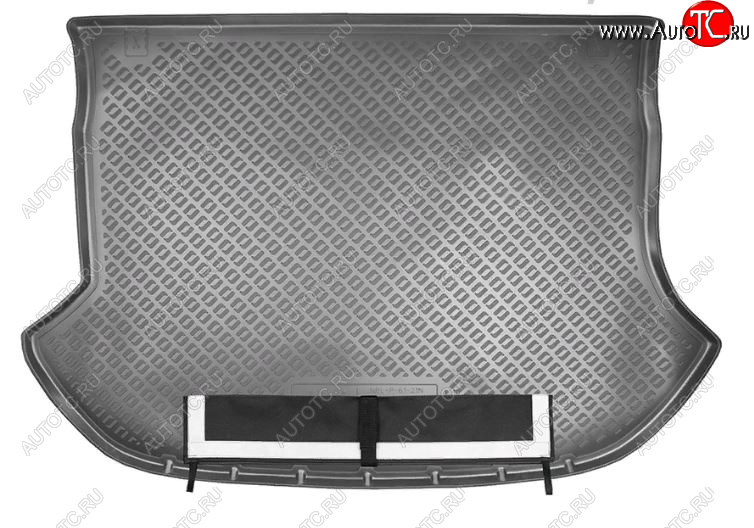 2 799 р. Коврик багажника Norplast Unidec  Nissan Murano  2 Z51 (2008-2016) (Черный, с погрузочным ковриком (фартуком))  с доставкой в г. Калуга