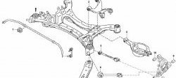 339 р. Полиуретановая втулка стабилизатора задней подвески Точка Опоры  Nissan Murano  2 Z51 - Teana  2 J32  с доставкой в г. Калуга. Увеличить фотографию 2