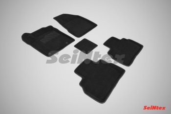 5 449 р. Комплект 3D ковриков в салон Seintex Nissan Murano 3 Z52 рестайлинг (2020-2024)  с доставкой в г. Калуга. Увеличить фотографию 1
