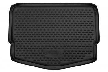 1 539 р. Коврик багажника Element (полиуретан)  Nissan Note  2 (2012-2016) (Черный)  с доставкой в г. Калуга. Увеличить фотографию 1