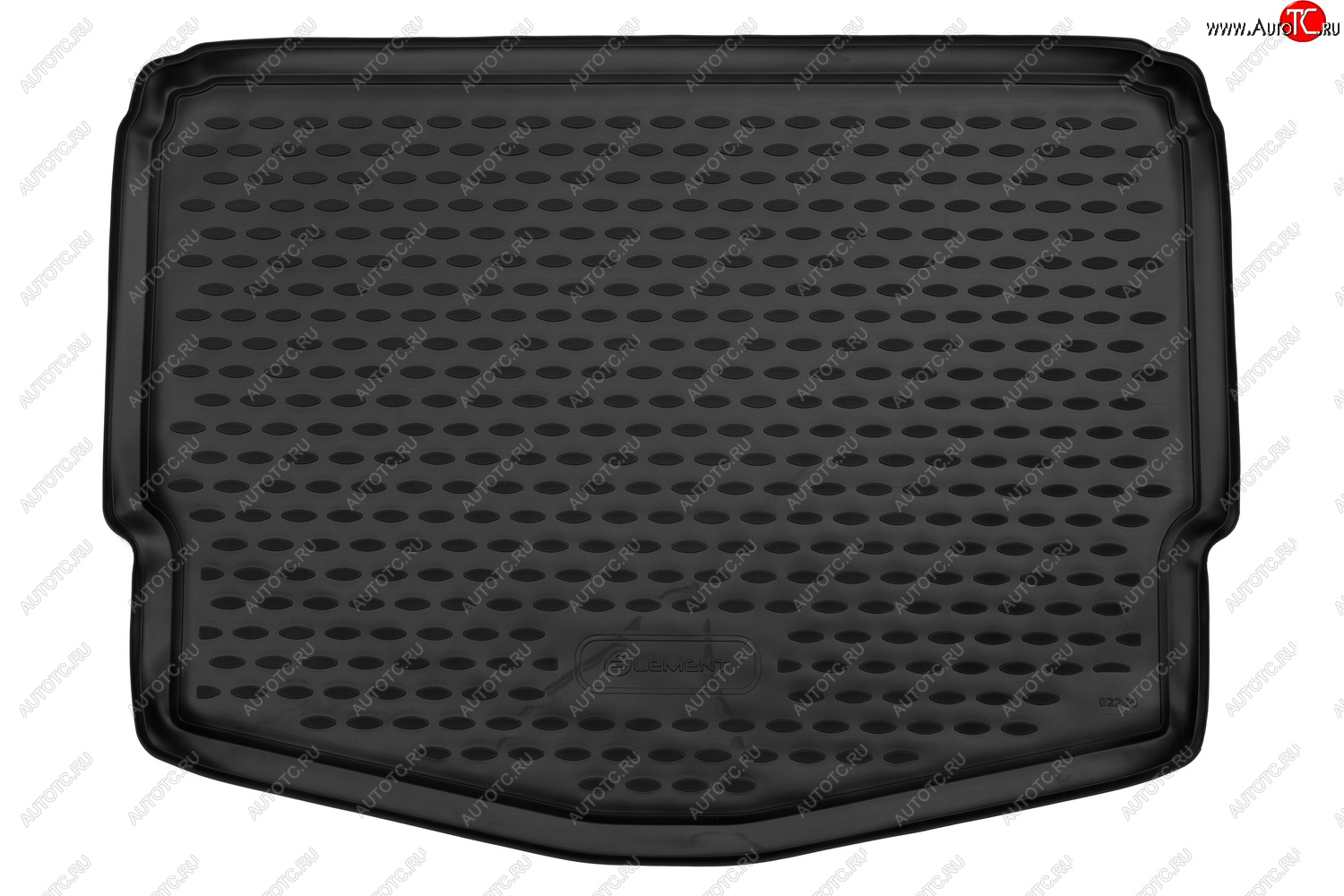 1 539 р. Коврик багажника Element (полиуретан)  Nissan Note  2 (2012-2016) (Черный)  с доставкой в г. Калуга