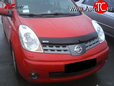 2 599 р. Дефлектор капота NovLine Nissan Note 1 E11 дорестайлинг (2004-2008)  с доставкой в г. Калуга