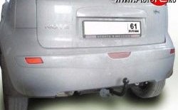 7 649 р. Фаркоп Лидер Плюс  Nissan Note  1 (2004-2008) (Без электропакета)  с доставкой в г. Калуга. Увеличить фотографию 1