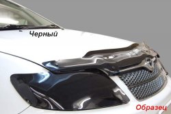 2 079 р. Дефлектор капота CA-Plastik  Nissan NV200  Euro (2009-2024) (Classic черный, Без надписи)  с доставкой в г. Калуга. Увеличить фотографию 2