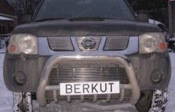 5 599 р. Декоративная вставка решетки радиатора Berkut  Nissan NP300 (2008-2013)  с доставкой в г. Калуга. Увеличить фотографию 1