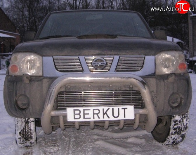 5 599 р. Декоративная вставка решетки радиатора Berkut Nissan NP300 (2008-2013)  с доставкой в г. Калуга
