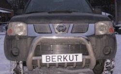 5 099 р. Декоративная вставка воздухозаборника Berkut  Nissan NP300 (2008-2013)  с доставкой в г. Калуга. Увеличить фотографию 1