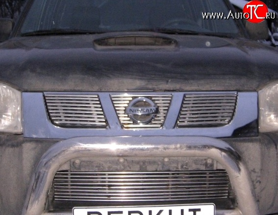 6 799 р. Декоративная вставка решетки радиатора Berkut  Nissan Pathfinder  R51 (2004-2007)  с доставкой в г. Калуга