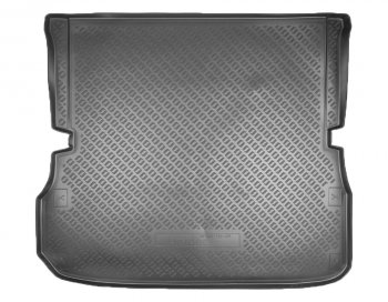 1 999 р. Коврик в багажник Norplast Unidec (сложенный 3-ий ряд)  Nissan Pathfinder  R52 (2012-2017) (Цвет: черный)  с доставкой в г. Калуга. Увеличить фотографию 1