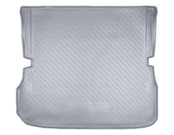 2 479 р. Коврик багажника Norplast Unidec (сложенный 3-й ряд)  Nissan Pathfinder  R52 (2012-2017) (Цвет: серый)  с доставкой в г. Калуга. Увеличить фотографию 1