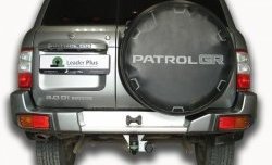 7 249 р. Фаркоп Лидер Плюс.  Nissan Patrol  5 (1997-2010) (Без электропакета)  с доставкой в г. Калуга. Увеличить фотографию 2