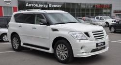 12 049 р. Молдинги (накладки на двери) Impul Nissan Patrol 6 Y62 дорестайлинг (2010-2014) (Неокрашенные)  с доставкой в г. Калуга. Увеличить фотографию 3