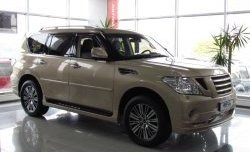 12 049 р. Молдинги (накладки на двери) Impul  Nissan Patrol  6 (2010-2014) Y62 дорестайлинг (Неокрашенные)  с доставкой в г. Калуга. Увеличить фотографию 12