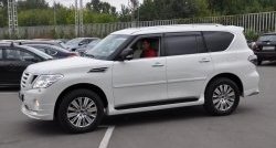 12 049 р. Молдинги (накладки на двери) Impul  Nissan Patrol  6 (2010-2014) Y62 дорестайлинг (Неокрашенные)  с доставкой в г. Калуга. Увеличить фотографию 7