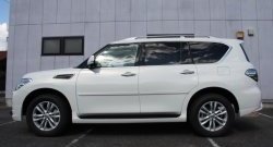 43 999 р. Комплект порогов Impul Nissan Patrol 6 Y62 дорестайлинг (2010-2014) (Неокрашенные)  с доставкой в г. Калуга. Увеличить фотографию 8