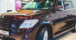 43 999 р. Комплект порогов Impul Nissan Patrol 6 Y62 дорестайлинг (2010-2014) (Неокрашенные)  с доставкой в г. Калуга. Увеличить фотографию 9