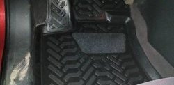 1 369 р. Комплект ковриков в салон Aileron 4 шт. (полиуретан, 3D с подпятником)  Nissan Qashqai  1 (2007-2010)  с доставкой в г. Калуга. Увеличить фотографию 1