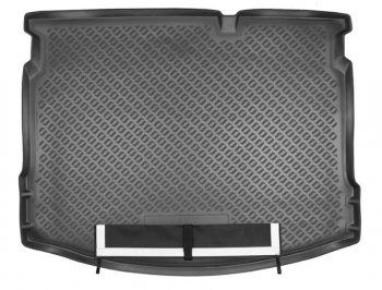 2 659 р. Коврик багажника Norplast Nissan Qashqai 1 J10 рестайлинг (2010-2013) (Черный, с погрузочным ковриком (фартуком))  с доставкой в г. Калуга. Увеличить фотографию 1